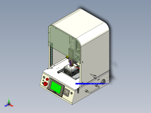 FPC成型折弯设备-桌面式Creo4.0.zip