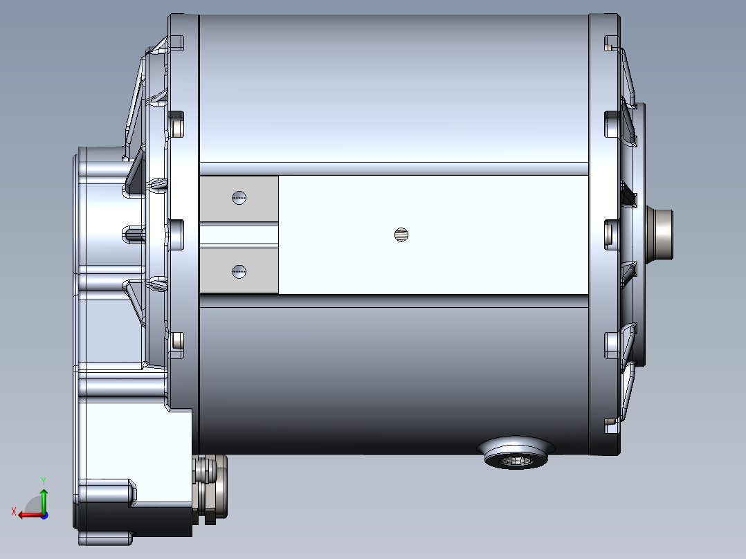 新能源电机sw22可编辑后视图