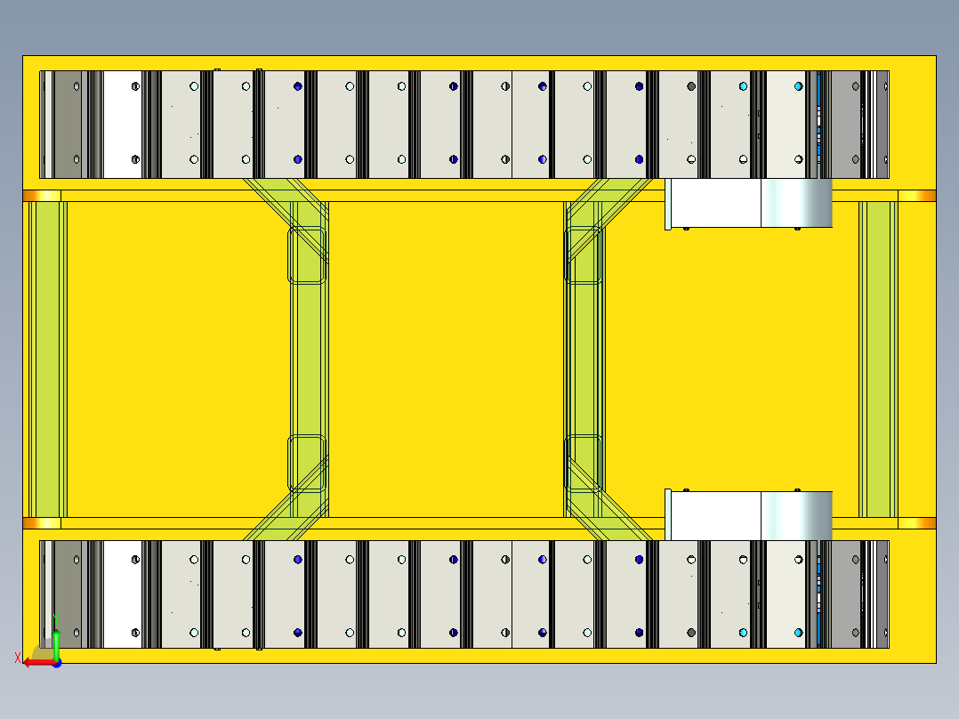 履带车3T后视图