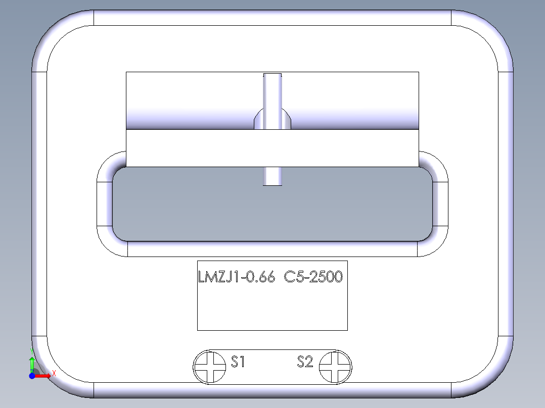 德力西电气 LMZJ1-0.66 C5-2500前视图