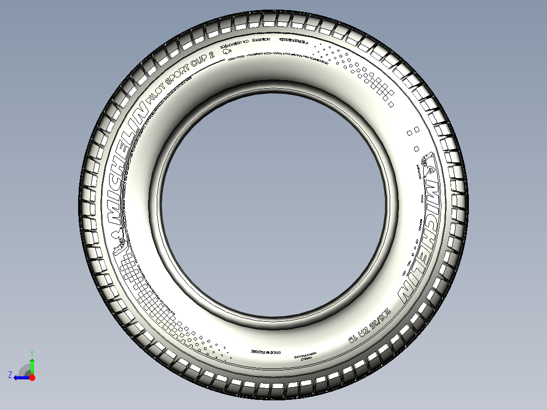 轮胎、车轮、轮毂(30)右视图