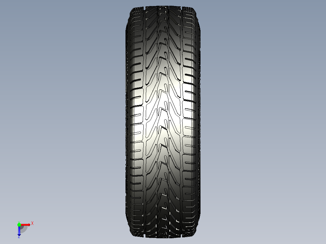 轮胎、车轮、轮毂(30)俯视图