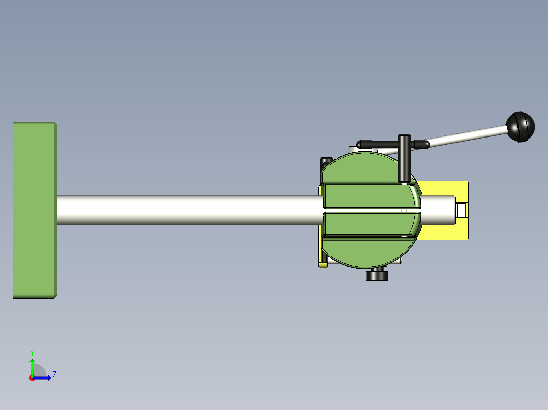 B2004852-Proxxon Micromot 钻台 MB 200左视图