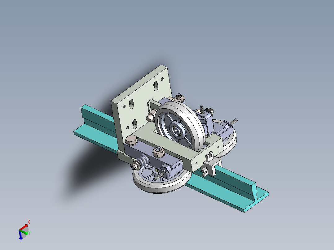 运动控制轮装置