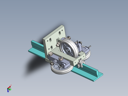 运动控制轮装置