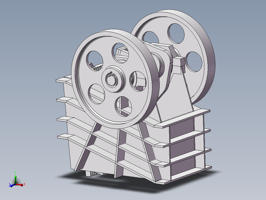 破碎机、单肘颚式破碎机