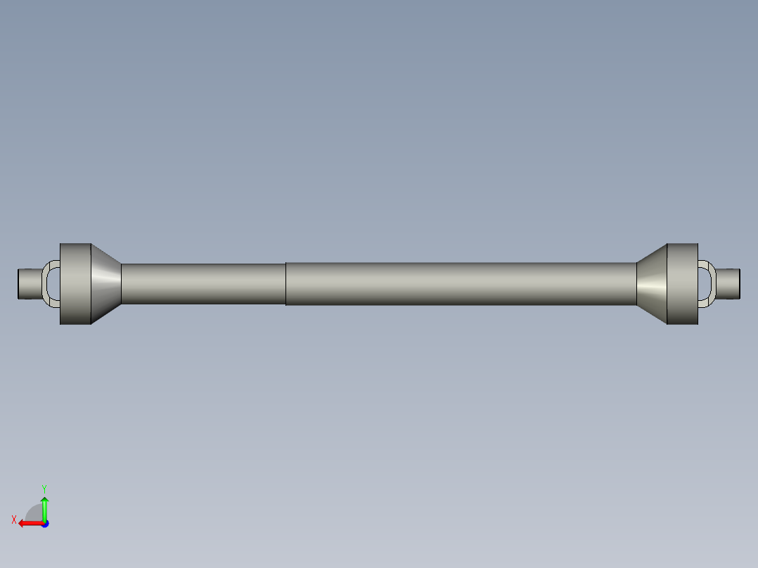 SPG-SD1拖拉机传动万向节后视图