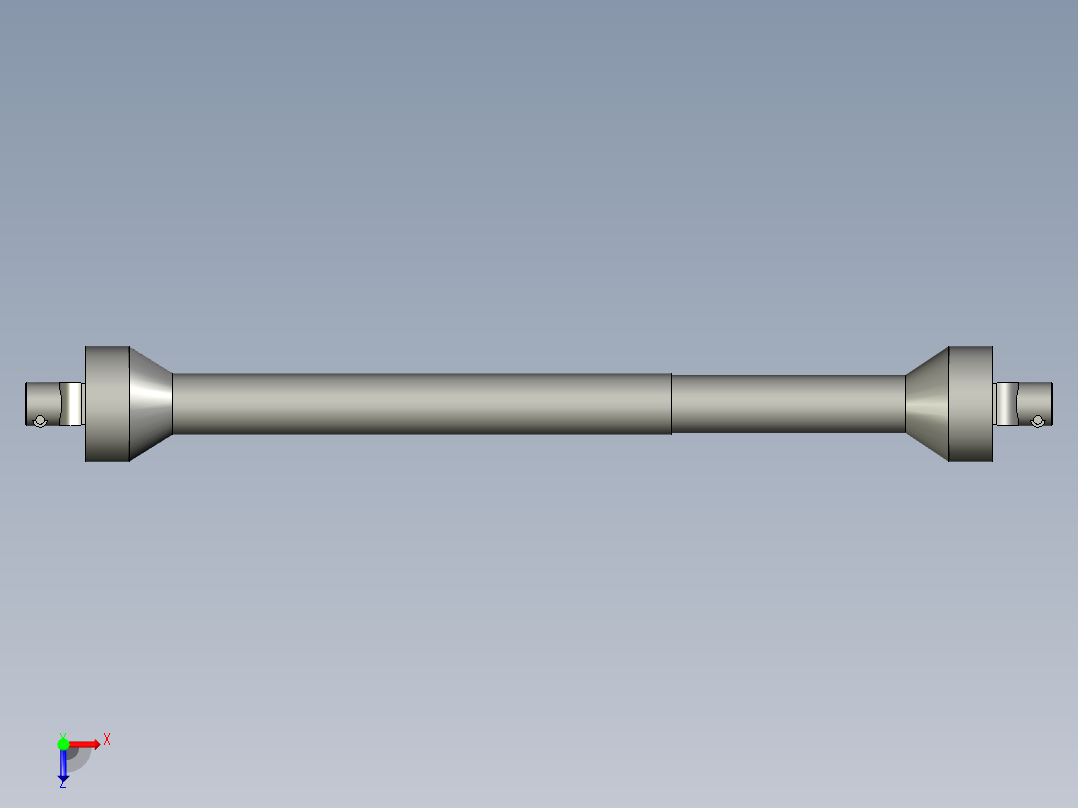 SPG-SD1拖拉机传动万向节俯视图