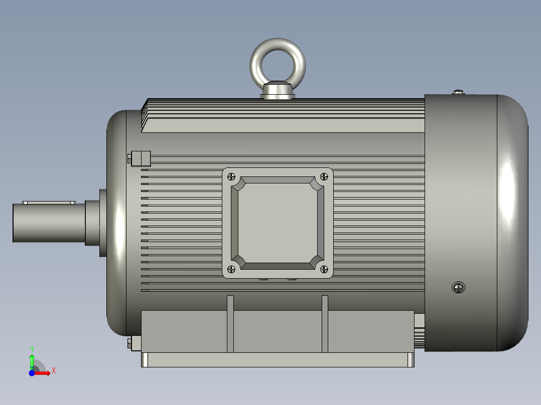 Y系列IP44B3型三相异步电动机Y280S-4前视图