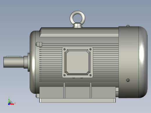 Y系列IP44B3型三相异步电动机Y280S-4前视缩略图