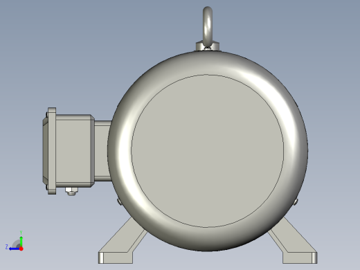 Y系列IP44B3型三相异步电动机Y280S-4右视缩略图