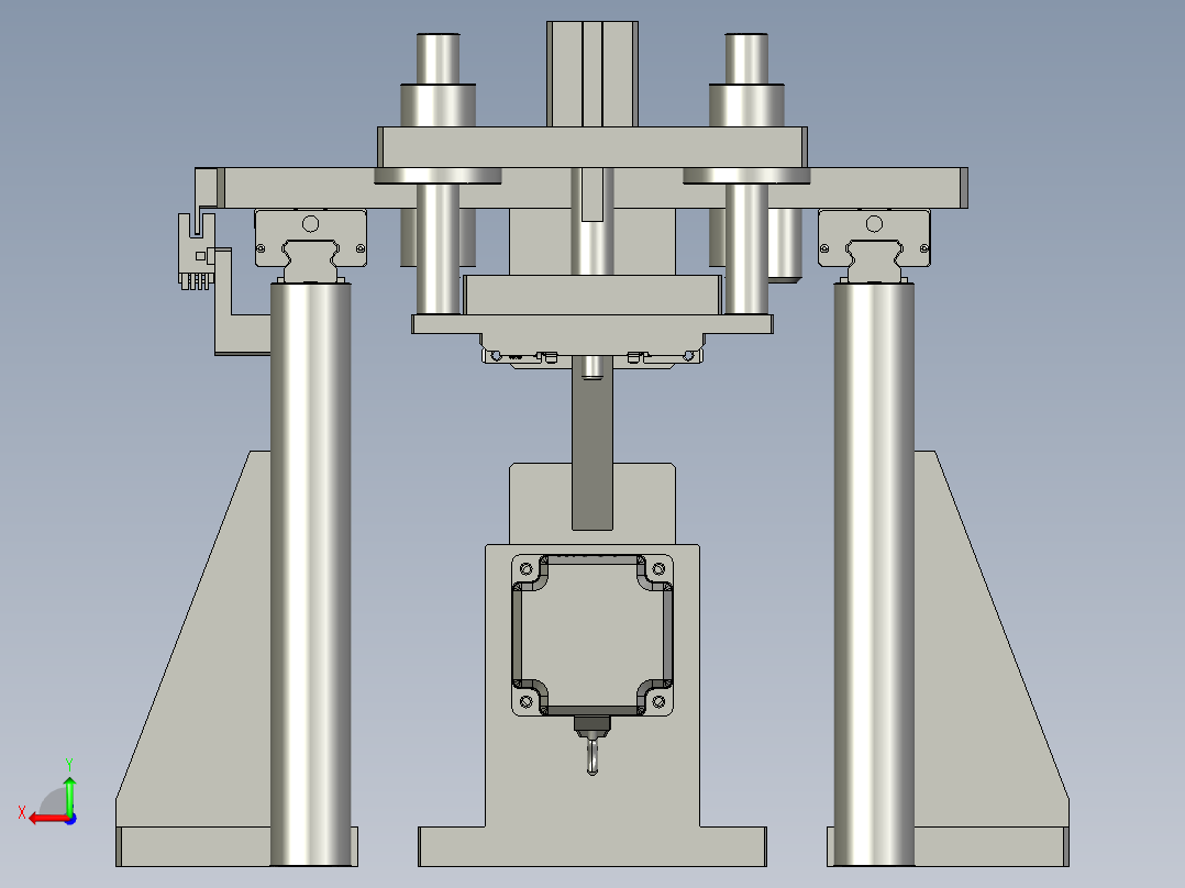 C000移载组件二小端后视图