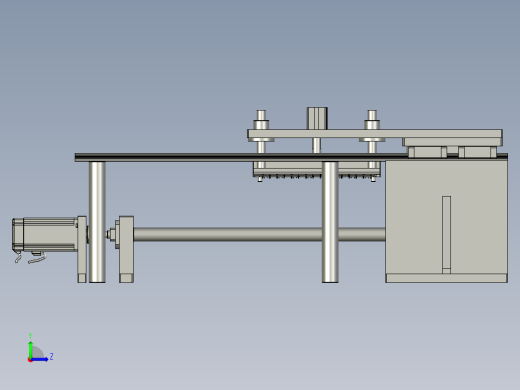 C000移载组件二小端左视缩略图