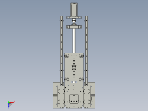 C000移载组件二小端俯视缩略图