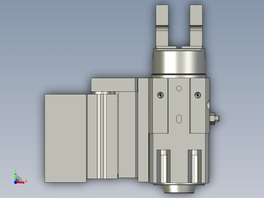 夹持机构前视缩略图