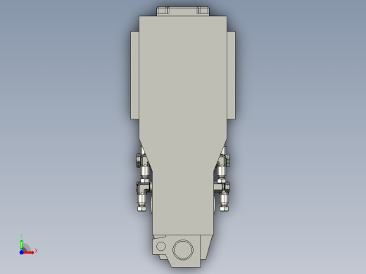 钻削主轴钻削动力头-朝上前视缩略图