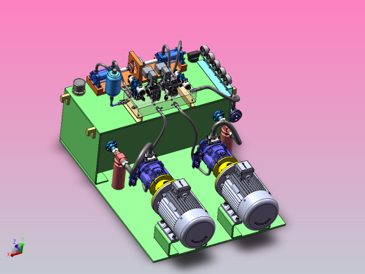 比例伺服液压系统液压缸加载系统设计（SW+CAD+说明书）