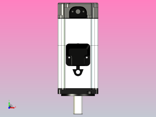 超川伺服电机-CC-M3H020-BN14前视缩略图