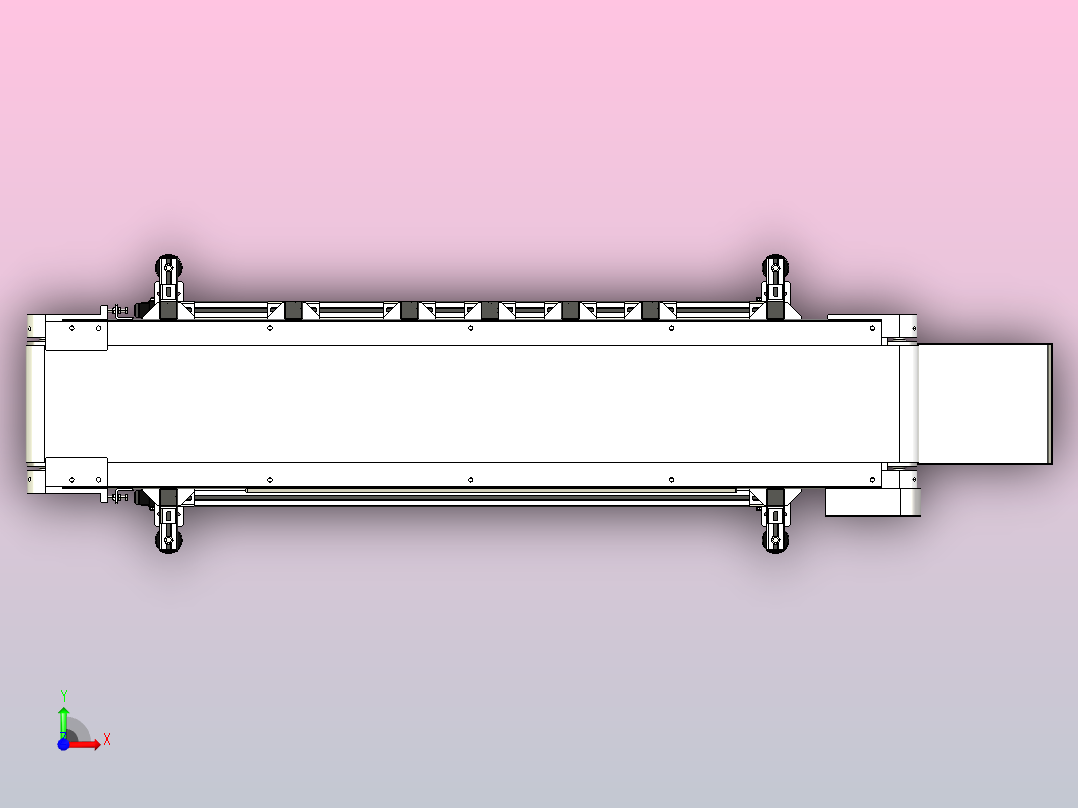 皮带输送机-1433前视图