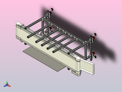 皮带输送机-1433正等轴测缩略图