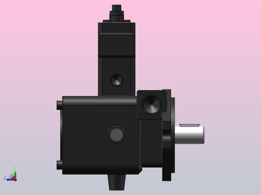 低压变量叶片泵VP08-20F[VP15-F-A2]前视缩略图