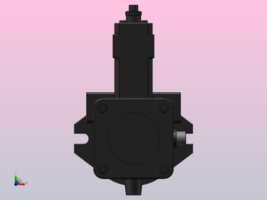 低压变量叶片泵VP08-20F[VP15-F-A2]左视缩略图