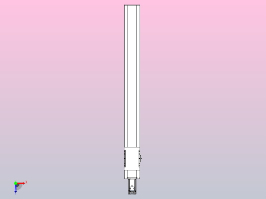 滚珠丝杠直线轴带导轨全封闭TPA-HCR-120D-1610C-L1050-M-C-P40-N3俯视缩略图
