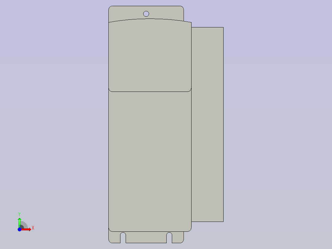 2097-V33PR5(800W同步控制伺服驱动器)前视图
