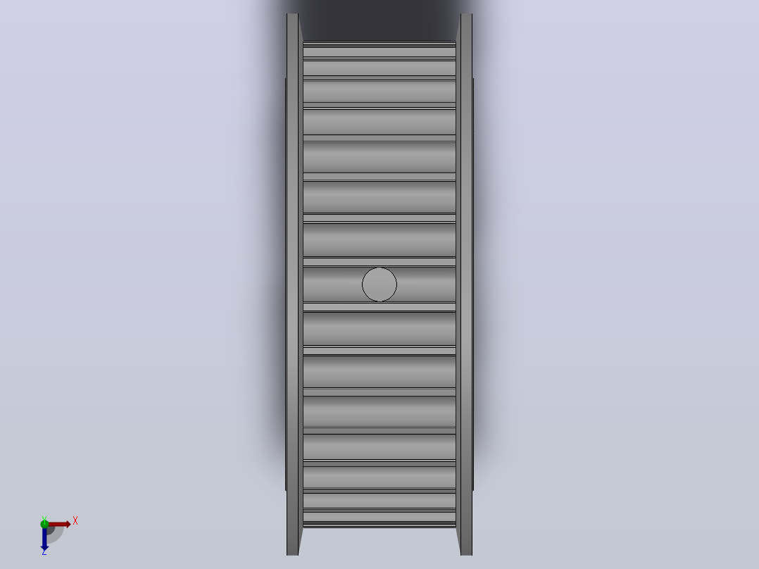 带顶丝圆孔标准型圆弧形齿同步带轮8YU型_S8YUHT-34-25-dt20-A俯视图