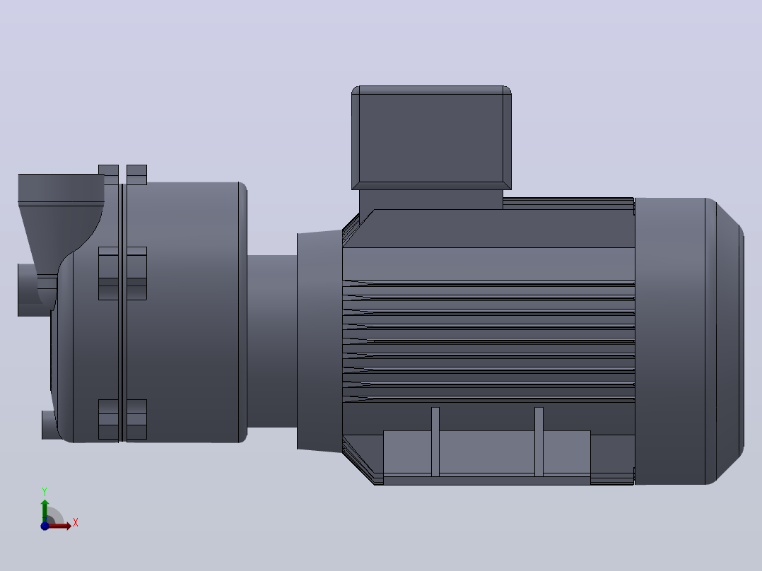 液环真空泵2BV2[2BV2060]前视图