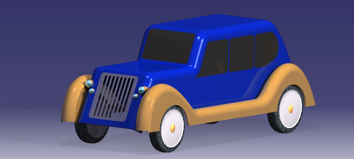 豪华玩具车