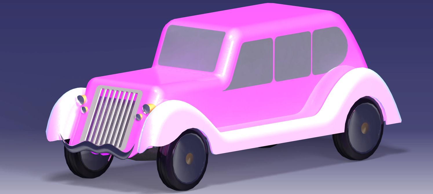豪华玩具车