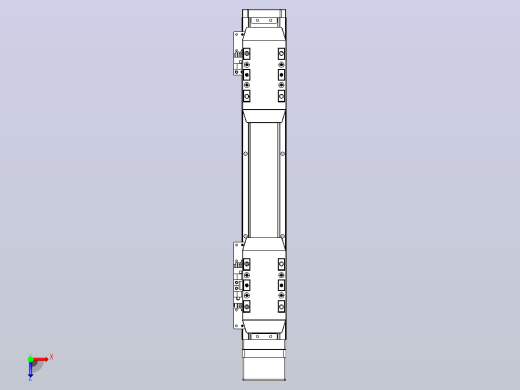 滚珠丝杠线性轴TPA-GCRS-50-1205C-L50-MP-M10-N3俯视缩略图