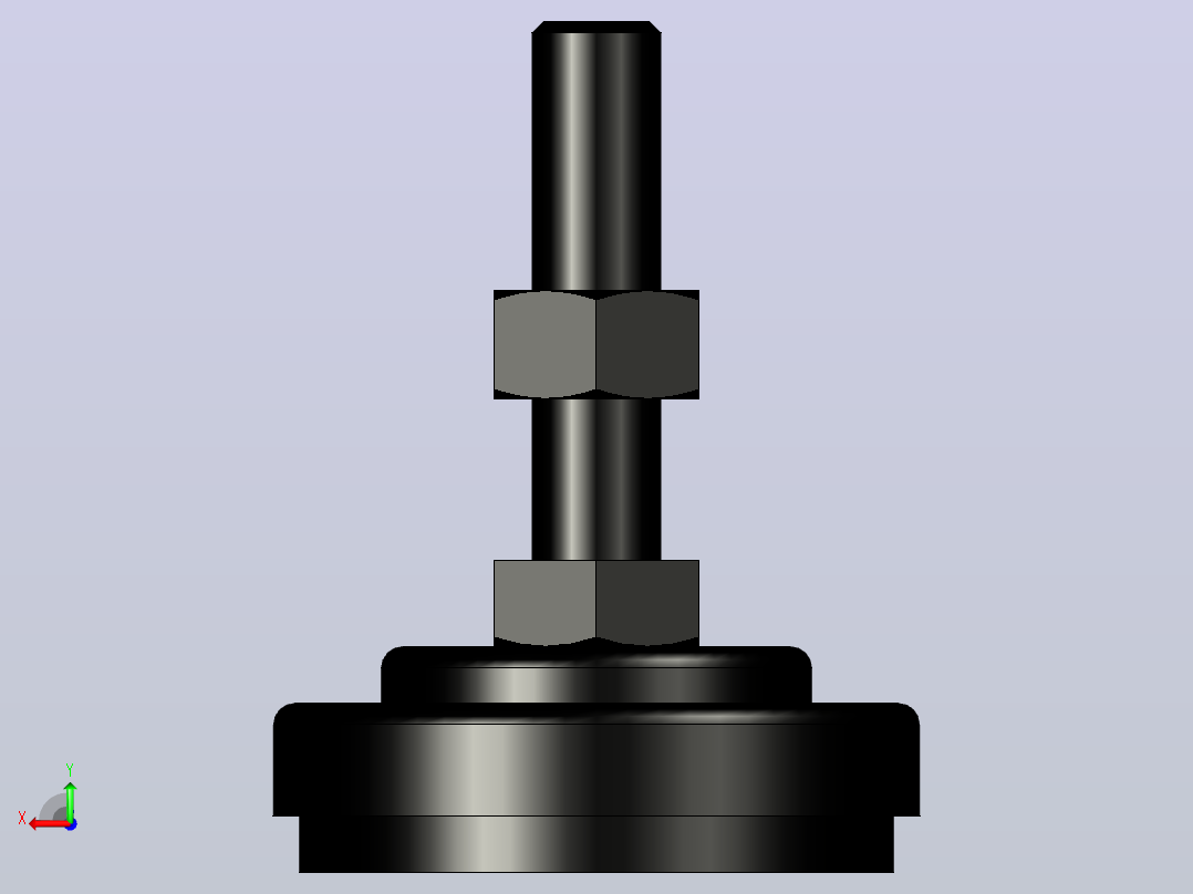 脚杯WAK03-D60-M12-L50后视图
