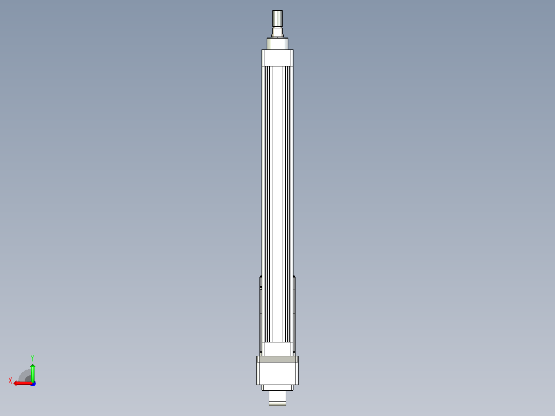 轻载电动缸TPA-ESR40-1210C-L350-MR-CA-W-P40-C3后视图