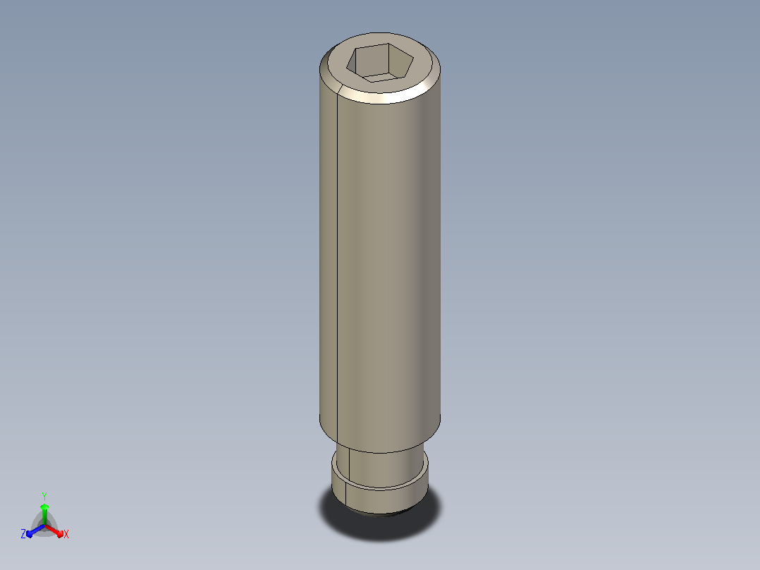 平头螺钉-具有所有配置的Solidworks模型正等轴测图