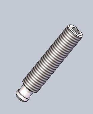 平头螺钉-具有所有配置的Solidworks模型