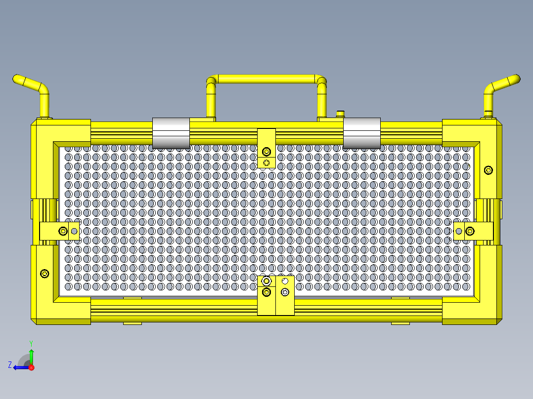 工件储料器＆传送装置右视图