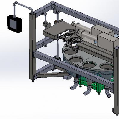 双工位灌装机CAD全套含三维模型