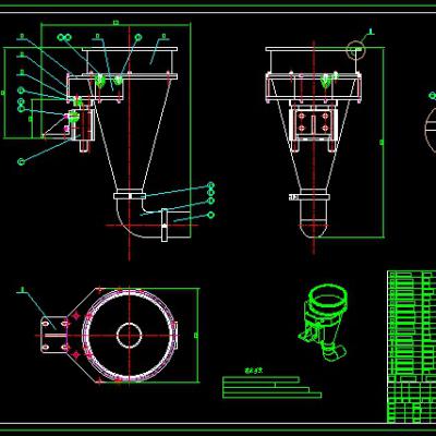 双工位灌装机CAD全套含三维模型