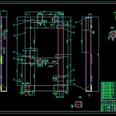 双工位灌装机CAD全套含三维模型