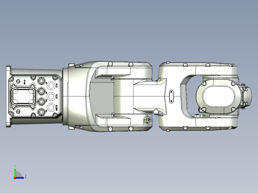 工业机械手ABB CRB1100(step)左视缩略图