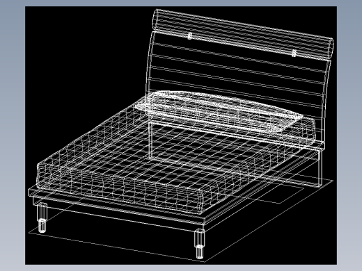 室内家具和灯具等的模型十-K-B22