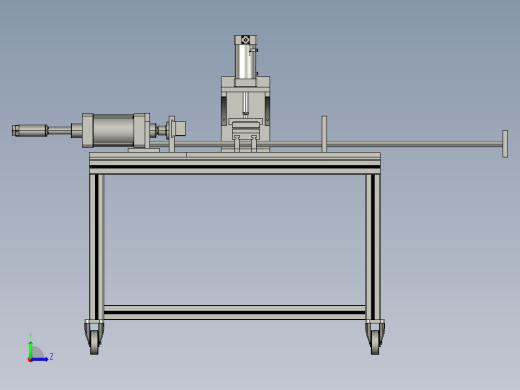 缩管机-便携Ⅹ3D模型左视缩略图