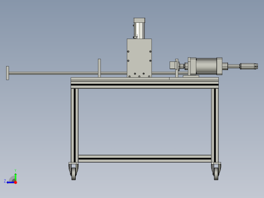 缩管机-便携Ⅹ3D模型右视缩略图