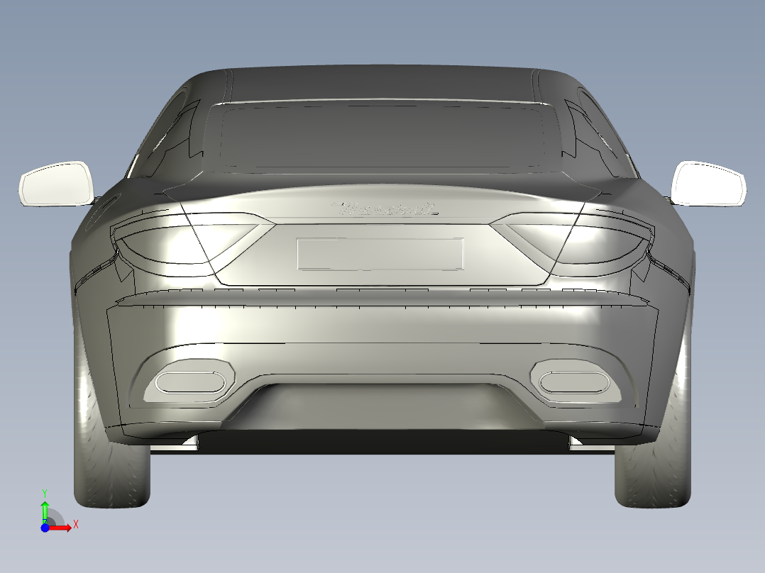 玛莎拉蒂GT跑车_1473前视图