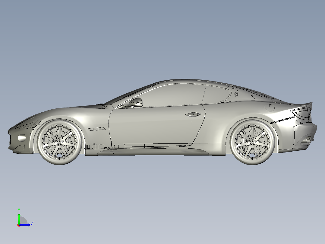 玛莎拉蒂GT跑车_1473左视图