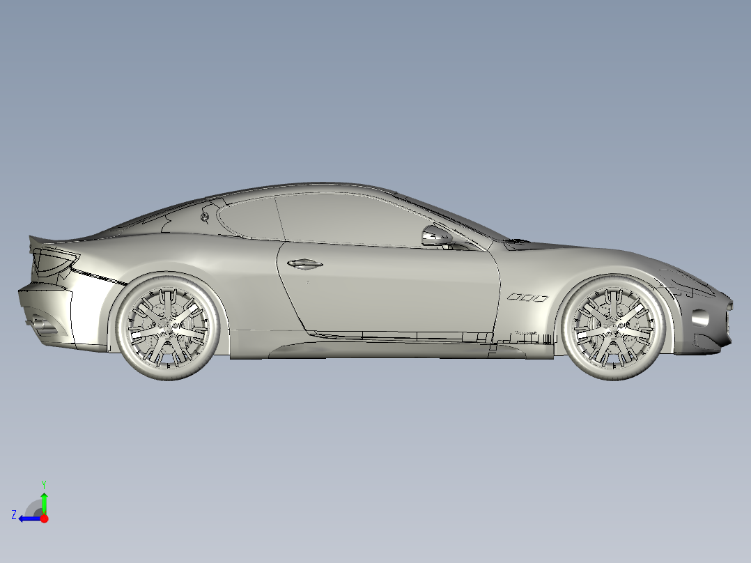 玛莎拉蒂GT跑车_1473右视图