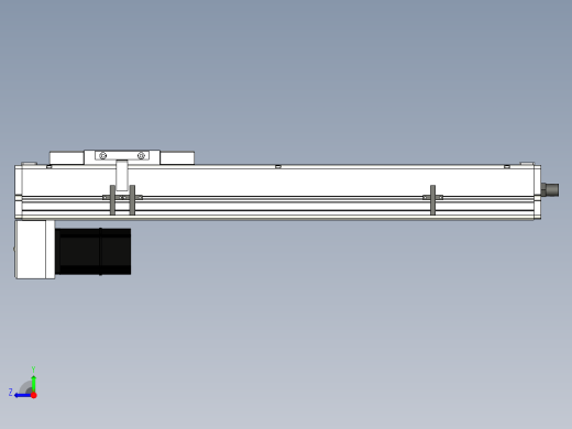 Toyo东佑达直线模组-ECH14-400-BM-200W右视缩略图
