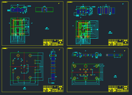 压面机手柄塑件注射模设计缩略图